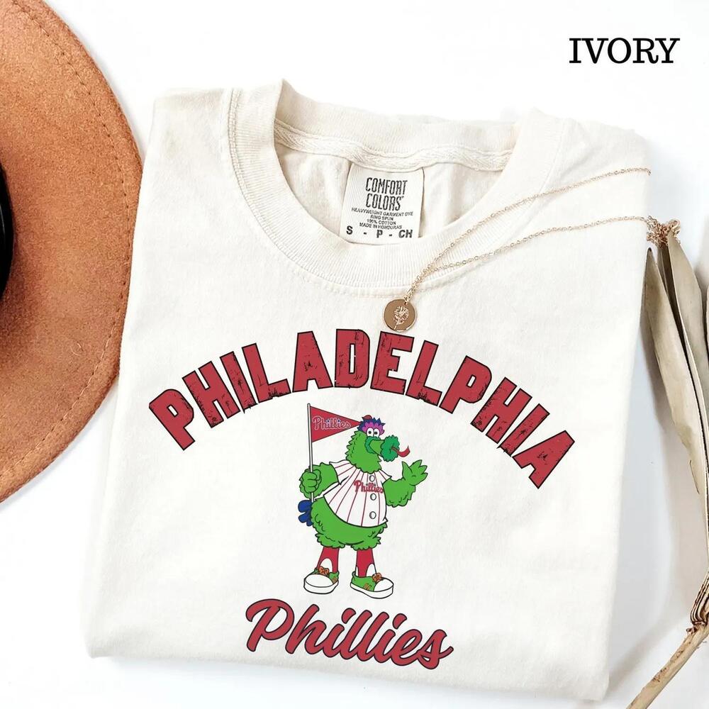 -Inspired Philadelphia Phils T-Shirt Phillie Phanatic Graphic Tee